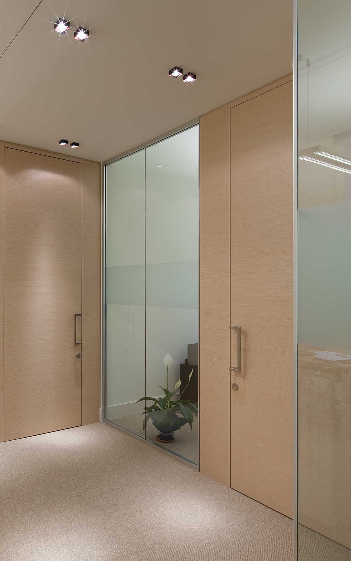 Pareti-divisorie-o-pareti-in-cartongesso-per-l’ufficio-Private-Banking