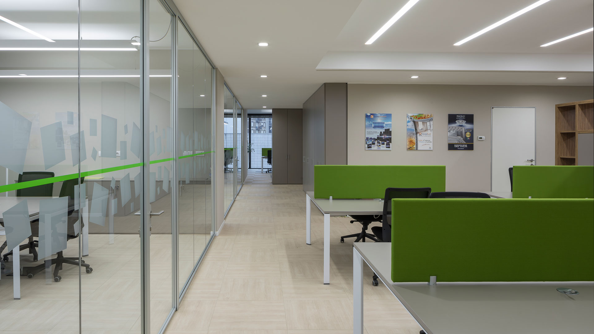 Nuovi scenari dell'ufficio sicuro Level Office Landscape