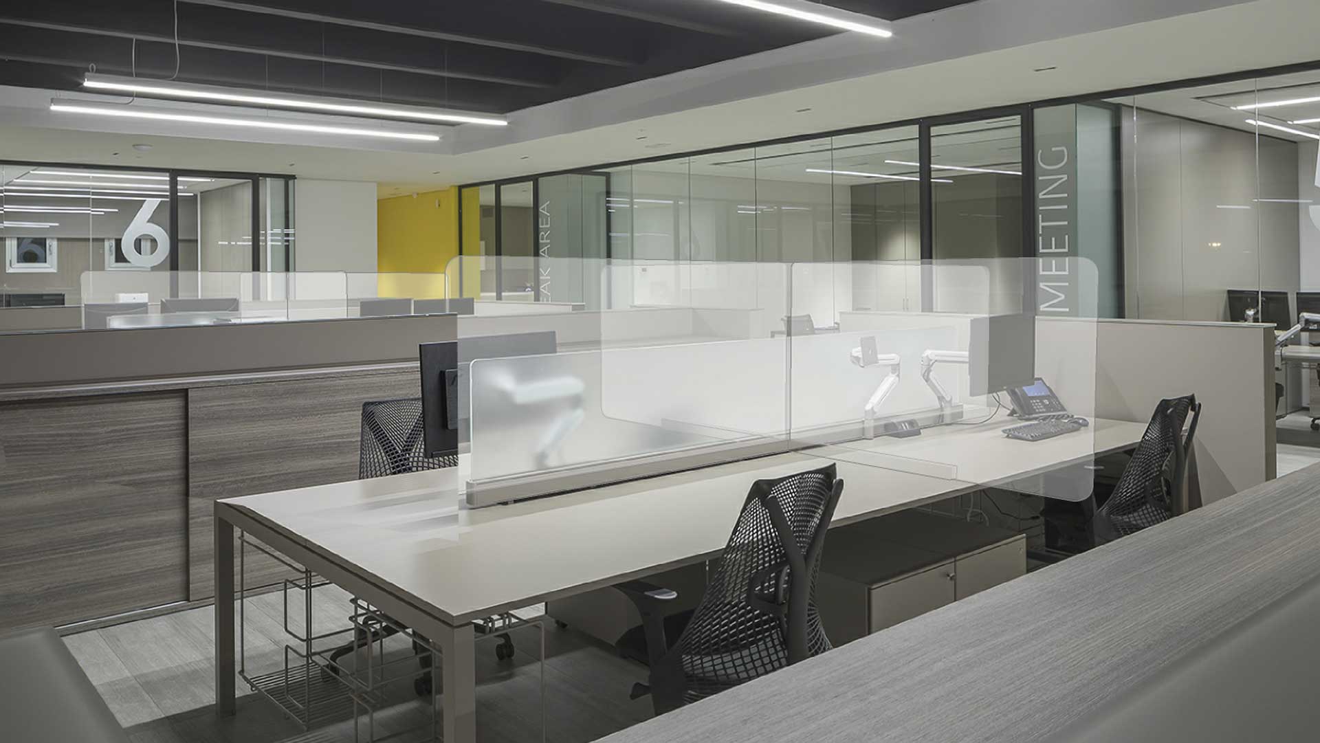 Screen-di-separazione-ufficio-vetro-Level-Office-Landscape