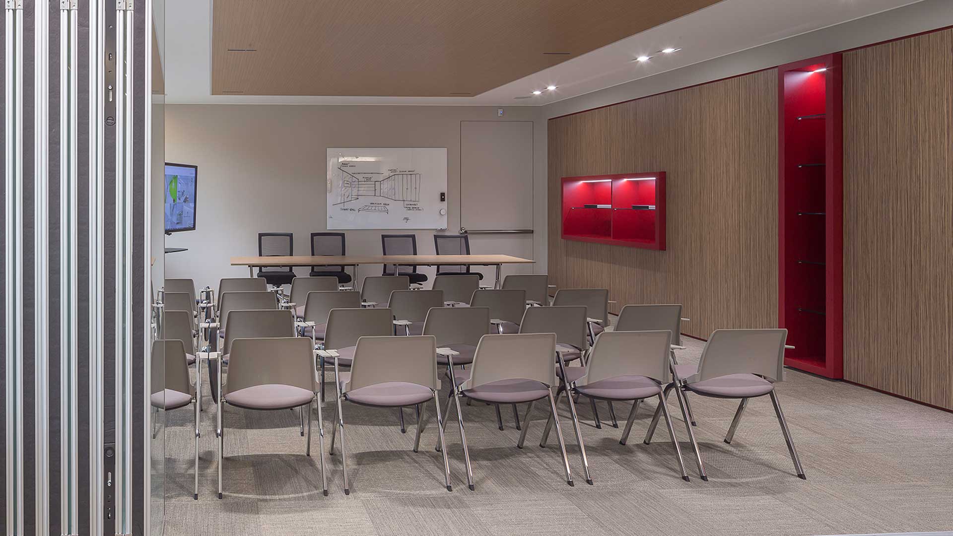 pareti-attrezzate-ufficio-whitney-Level-Office-Landscape