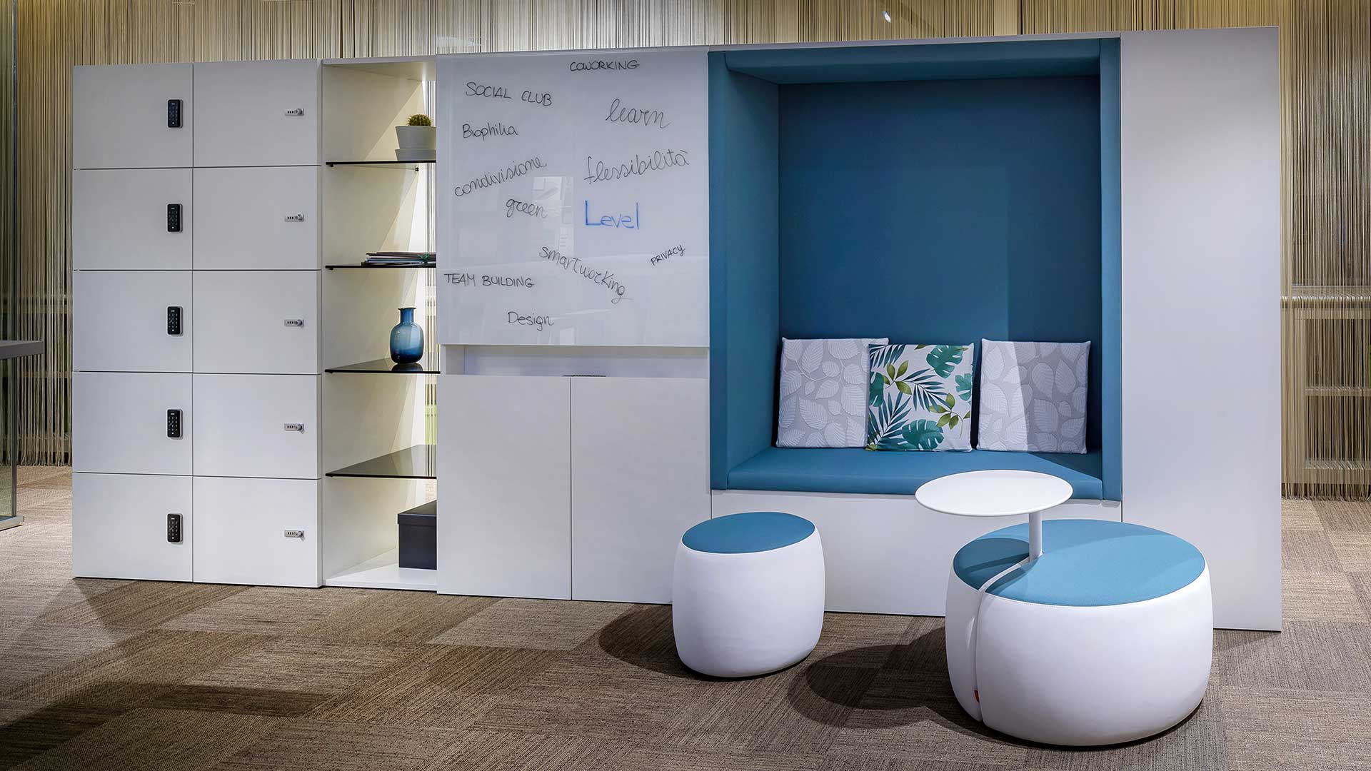 Arredare-ufficio-ibrido-flessibilita-Level-Office-Landscape