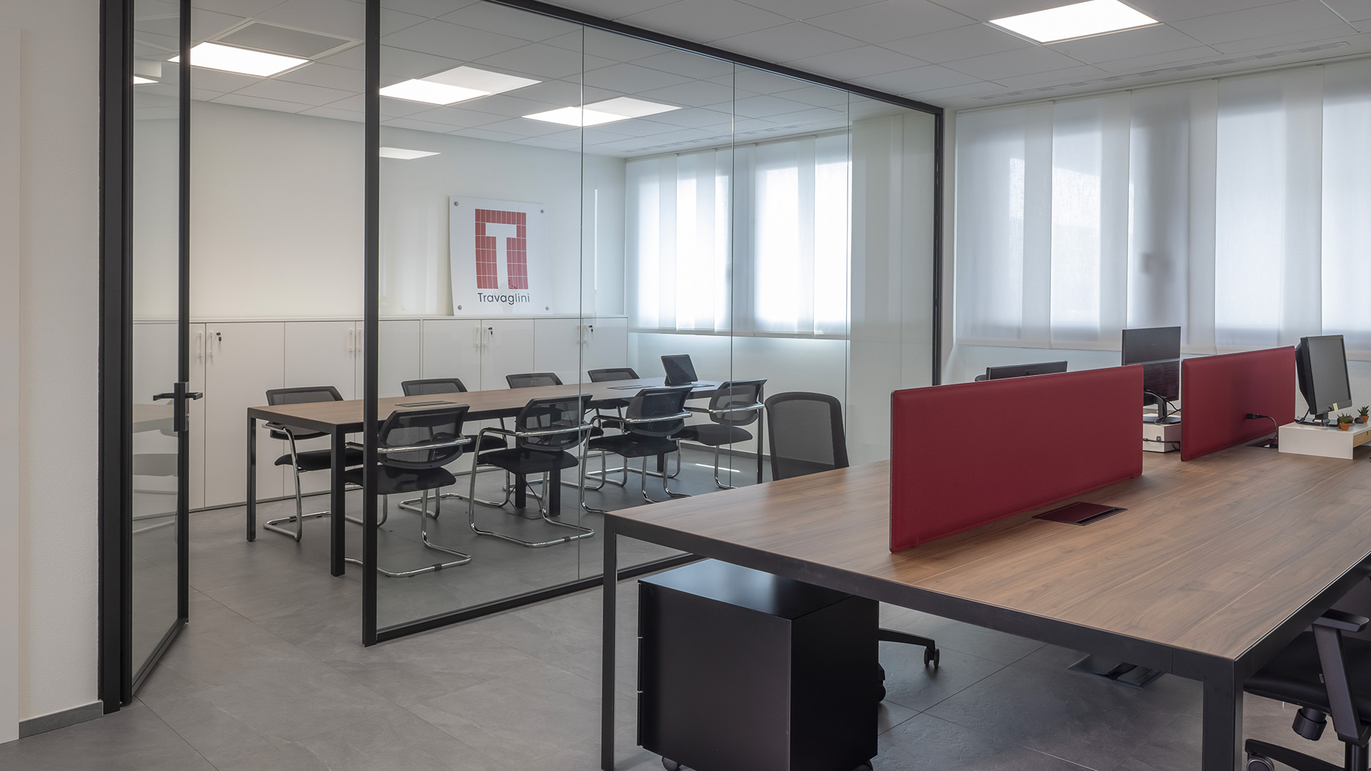 Headquarter-custom-made-Travaglini-nuova-sede-Level-Office-Landscape