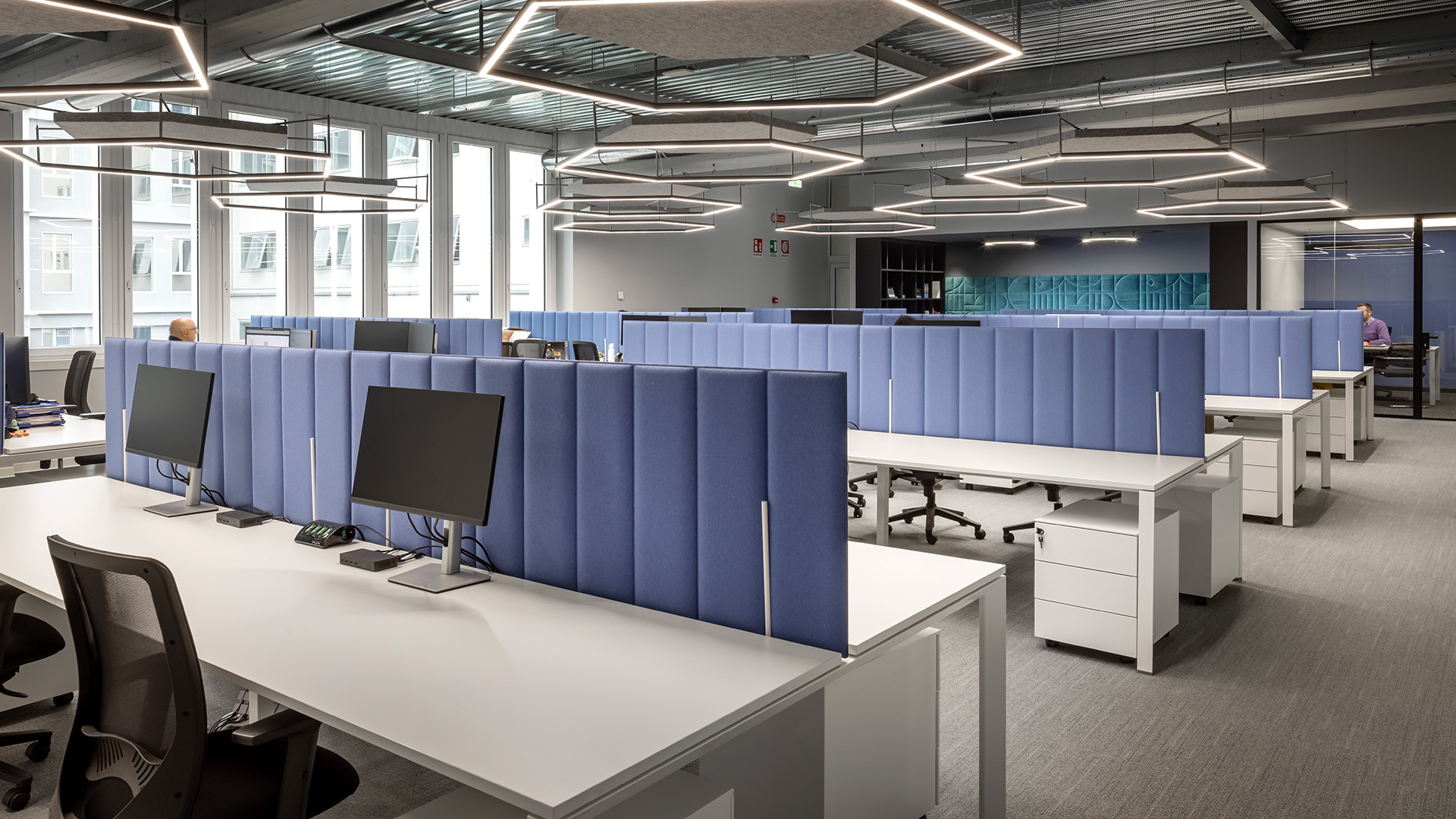 Ridurre-il-rumore-pannelli-divisori-Level-Office-Landscape